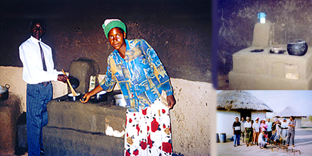 Energiesparherd Zimbabwe 2002